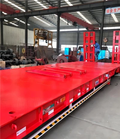 4axle ağır düz yataklı kamyon